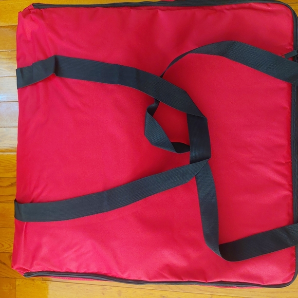#1 Original Winware XXL Heavy Duty Pizza Food Delivery Bag 6*XLRed Messenger Bag - Picture 13 of 16